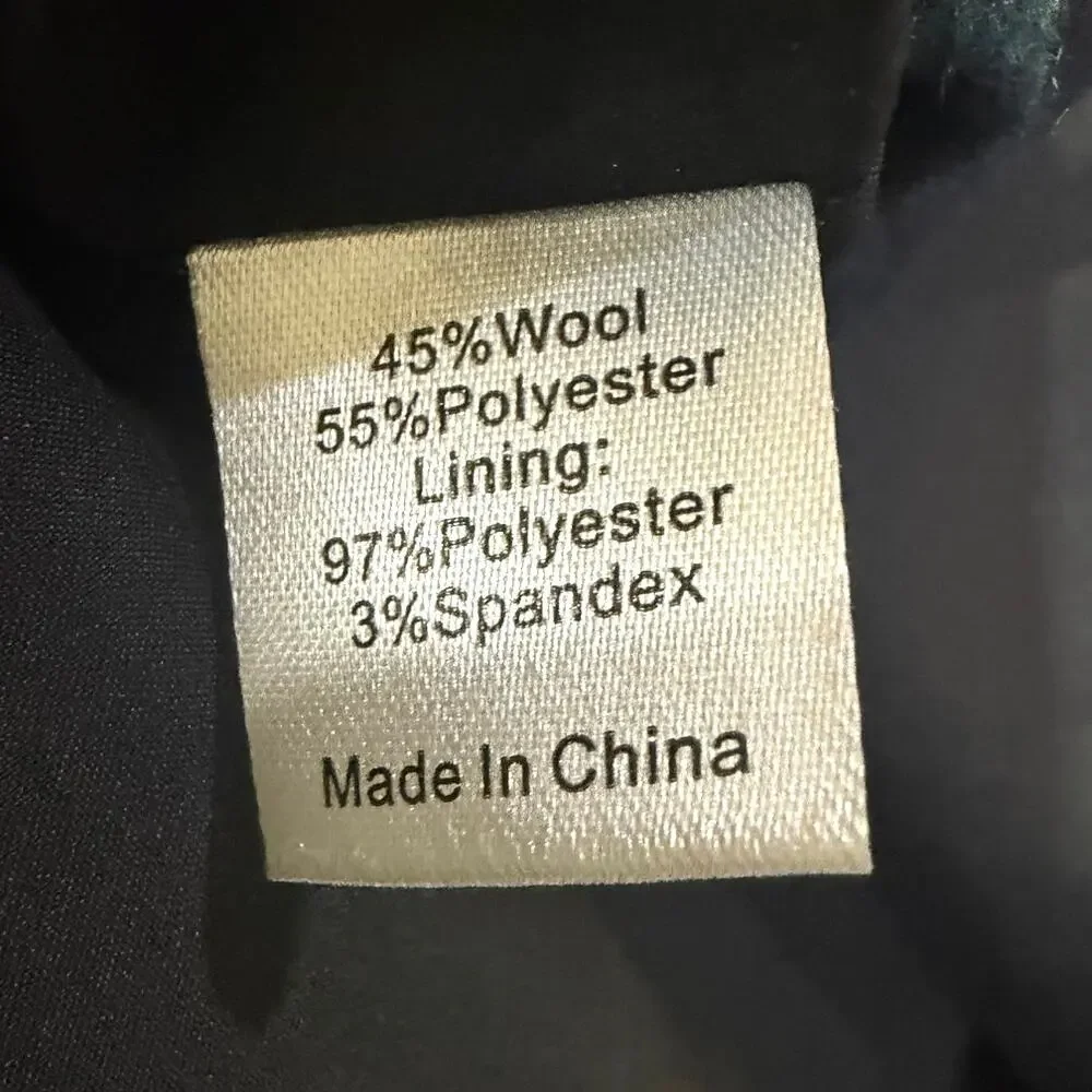 Tuckernuck Blackwatch Plaid Faye Blouse Plaid Wool Ruffle Bow Back Preppy SZ M - Picture 8 of 16